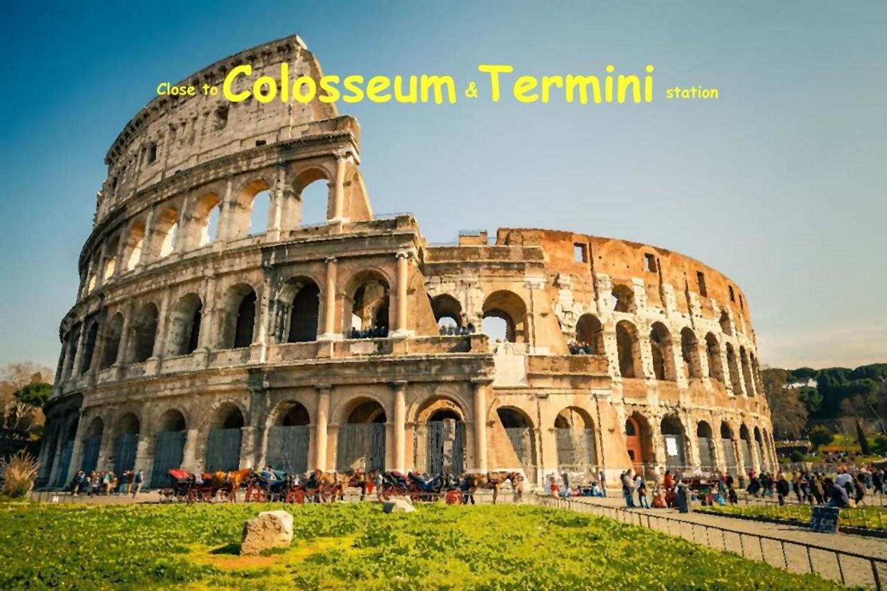 Termini Colosseum Apartment โรม ภายนอก รูปภาพ